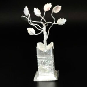 llo-coolections-tulsi-mandapam-silver-plated-tulsi-mini-plant